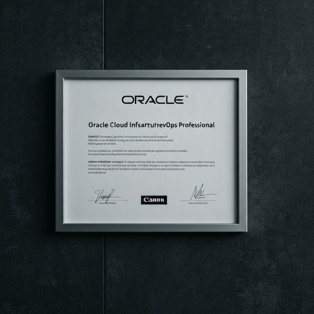 Oracle DevOps Professional Certificate