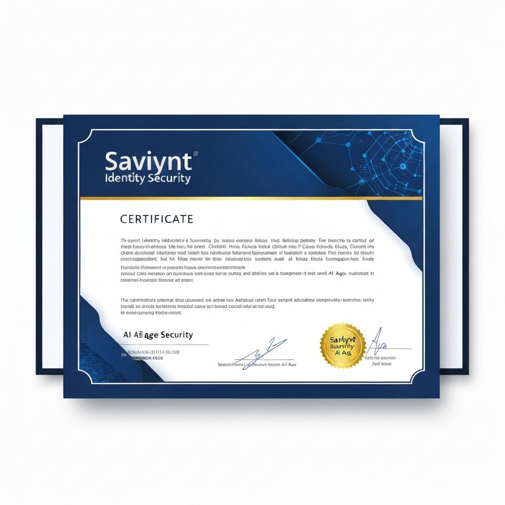 Saviynt Identity Security Certificate